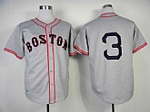 Boston Red Sox #3 Jimmie Foxx 1936 Gray Wollens Mitchell And Ness Throwback Stitched MLB Jersey Sanguo,baseball caps,new era cap wholesale,wholesale hats